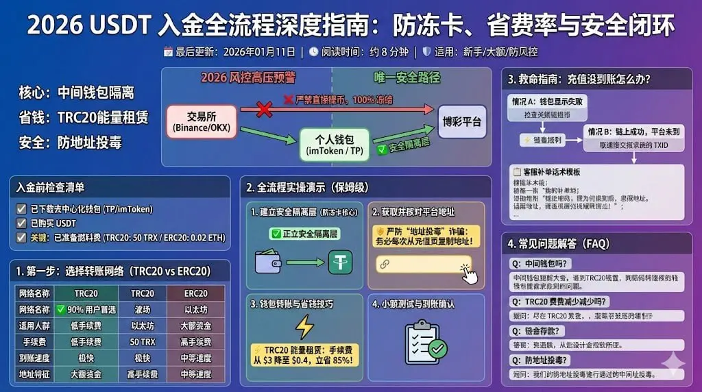 2026 USDT 入金全流程深度指南