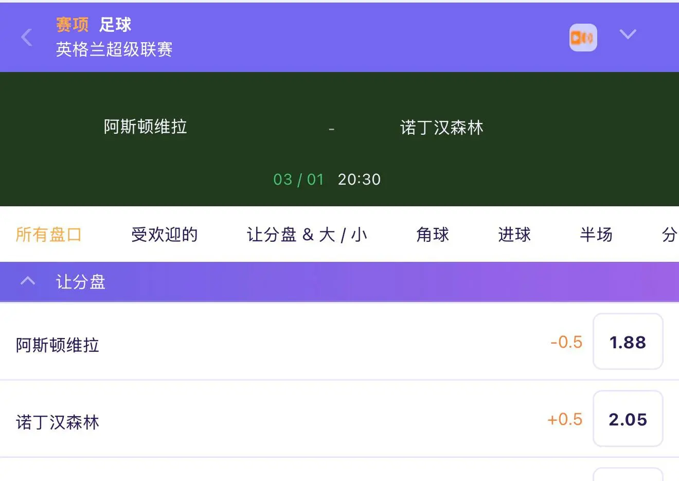 易胜博体育五大联赛初盘赔率