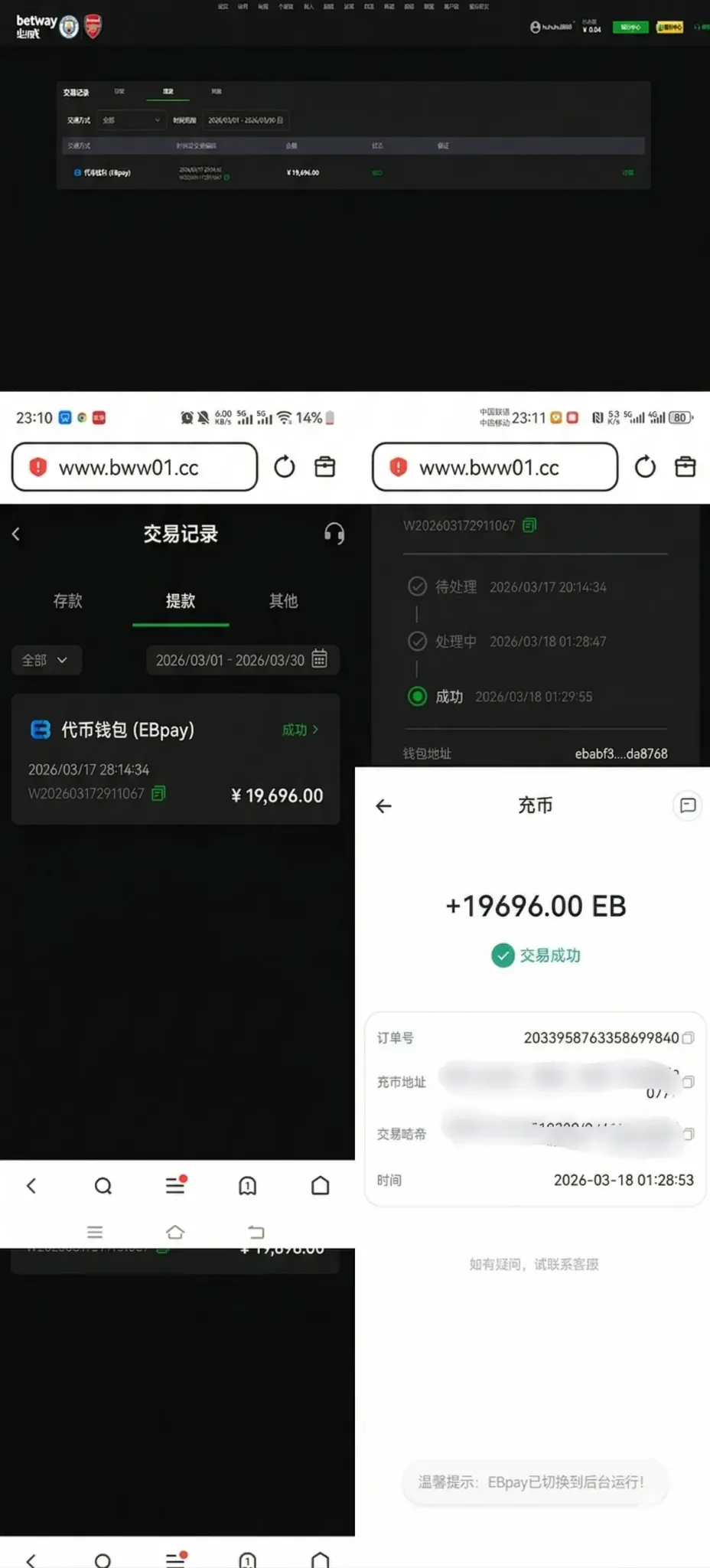 必威2万元提现样本