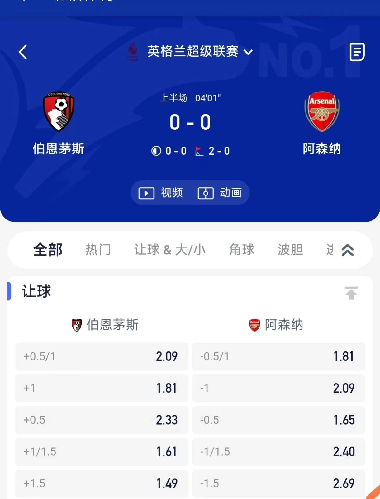 吉祥体育 FB 体育一级联赛滚球盘口