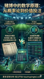 博彩公司层级解析：韦德国际与威廉希尔 立博的赔率策略对比