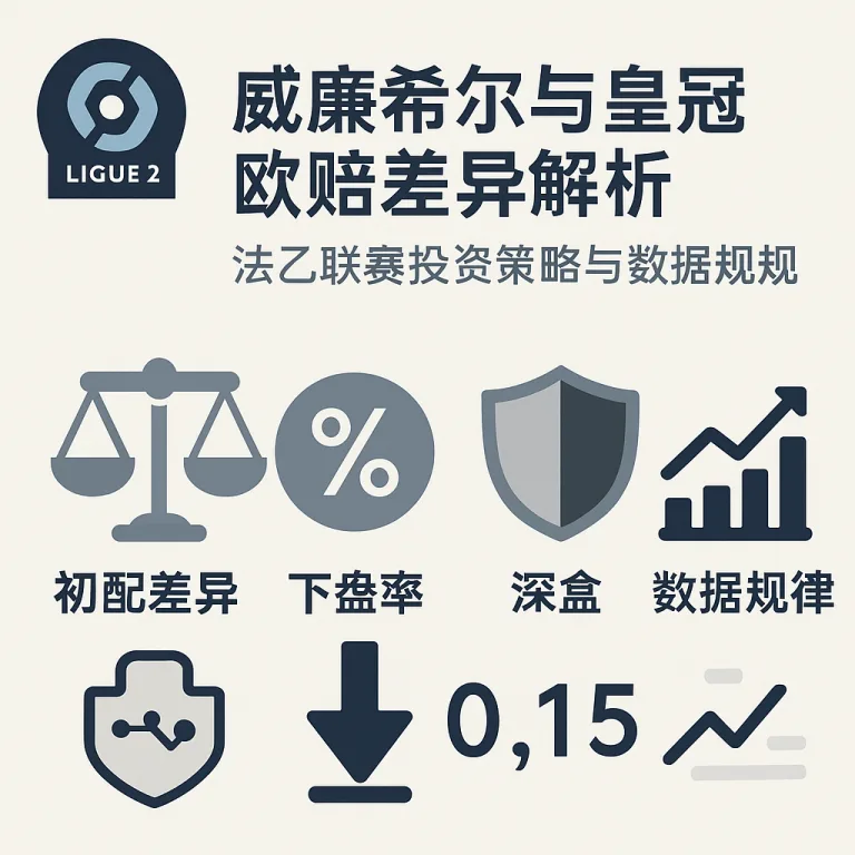 威廉希尔与皇冠欧赔差异解析：法乙联赛投注策略与数据规律