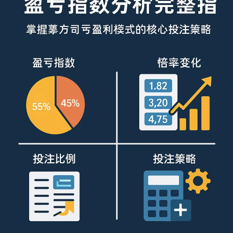 盈亏指数分析：投注比例与庄家盈利模型深度解析