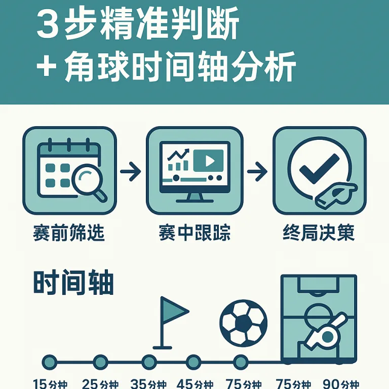 足球滚球投注技巧全攻略——3步精准判断＋角球时间轴分析