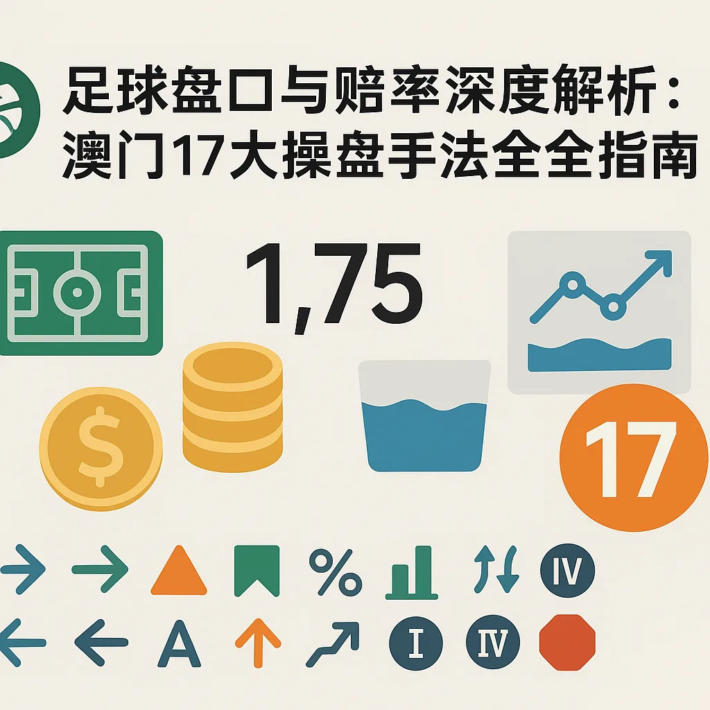 足球盘口与赔率深度解析：澳门17大操盘手法完全指南