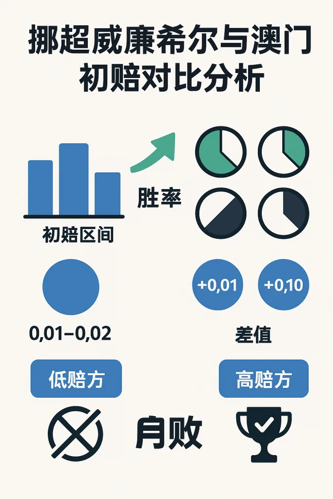 挪超威廉希尔与澳门初赔对比分析