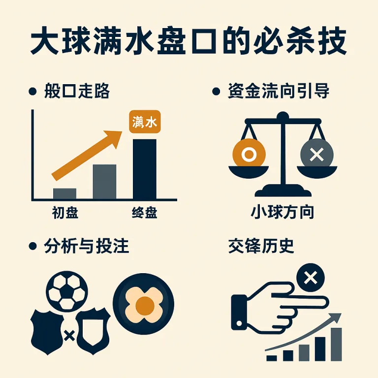 大球满水盘口的必杀技