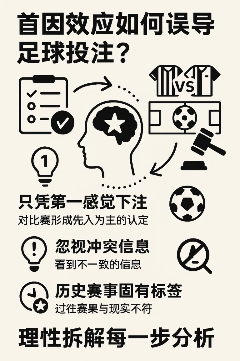 首因效应如何误导足彩投注？——2025欧冠实战案例与心理学深度解析