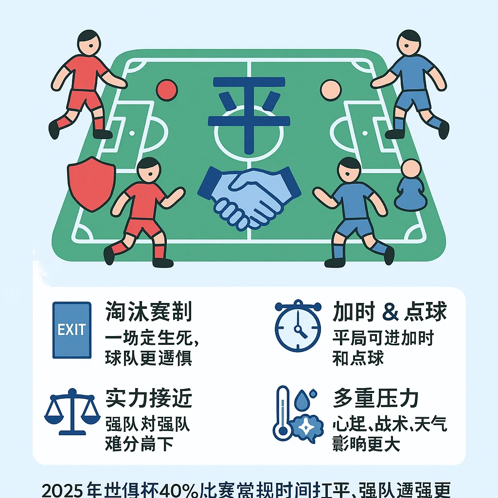 为什么杯赛更容易出现平局?——2024欧洲杯与2025年世俱杯真实案例深度解析 1 为什么杯赛更容易出现平局?——2024欧洲杯与2025年世俱杯真实案例深度解析