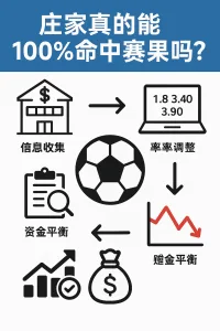 足球内幕：庄家真的能100%命中赛果吗？