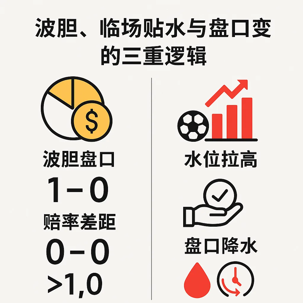 波胆、临场贴水与盘口变动