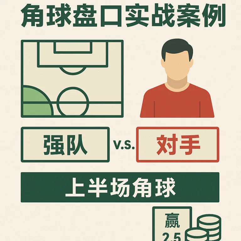 不懂赔率也能玩球？角球盘口实战案例深度解析