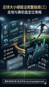 足球大小球投注完整指南(三)：走地与赛前盘定位策略