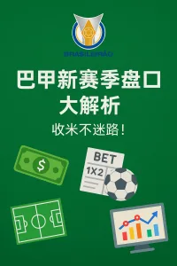 巴西甲盘口大解析：收米不迷路！