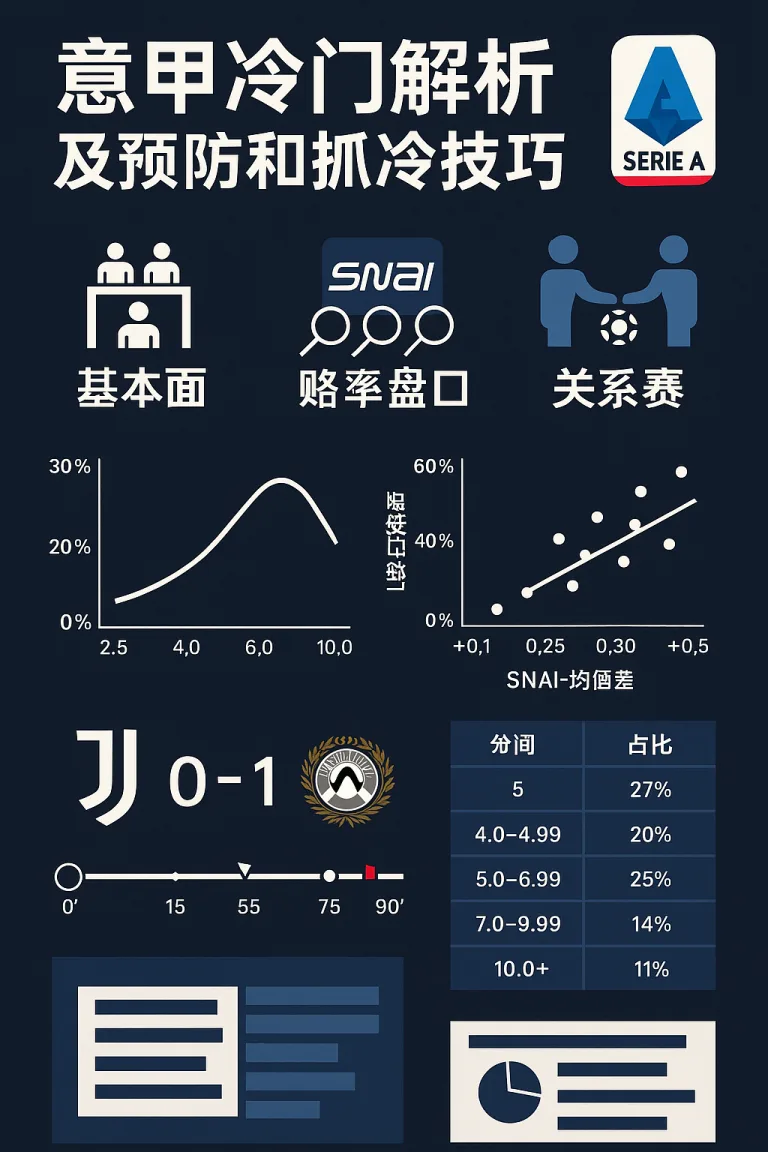意甲冷门解析及预防和抓冷技巧：SNAI/威廉希尔/易胜博/沙巴盘口联合研判