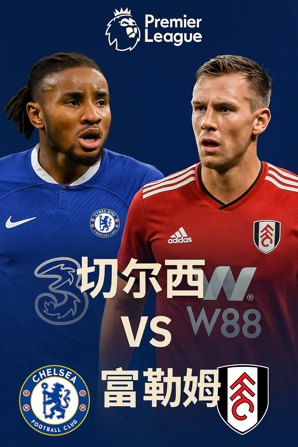 英超前瞻｜切尔西 vs 富勒姆 深度分析