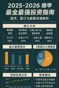 2025-2026 德甲最全最强投资指南：战术、盘口与数据深度解析