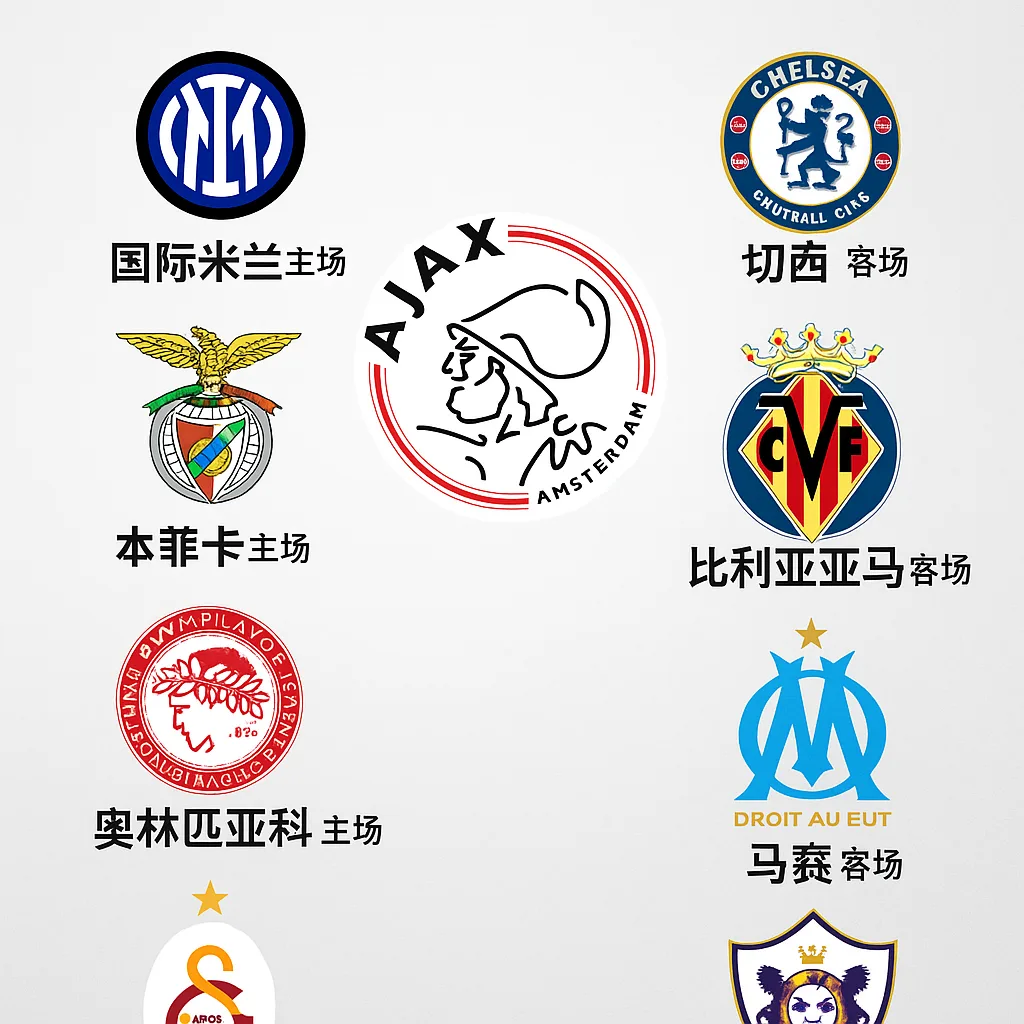 2025-26欧冠阿贾克斯对手有哪些球队？完整名单与赛程解析