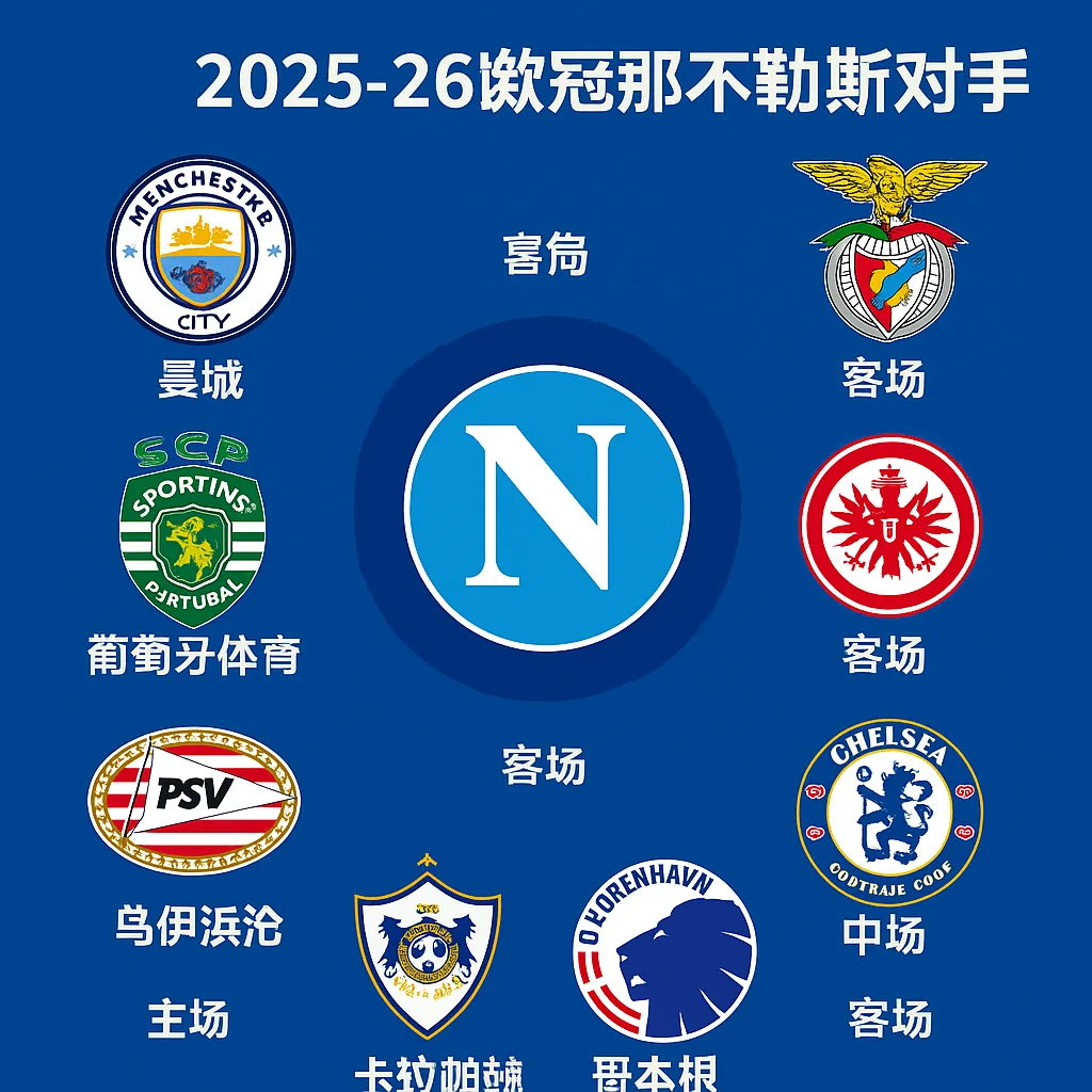 2025-26欧冠那不勒斯对手有哪些球队？完整名单与赛程分析