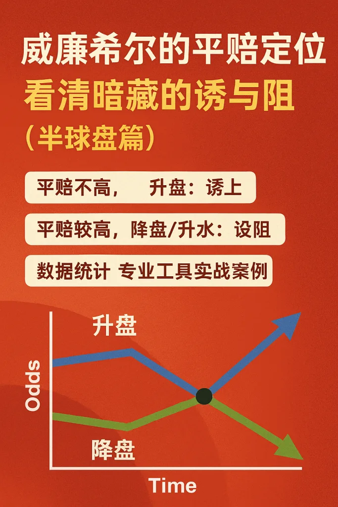 威廉希尔的平赔定位，看清暗藏的诱与阻（半球盘篇）