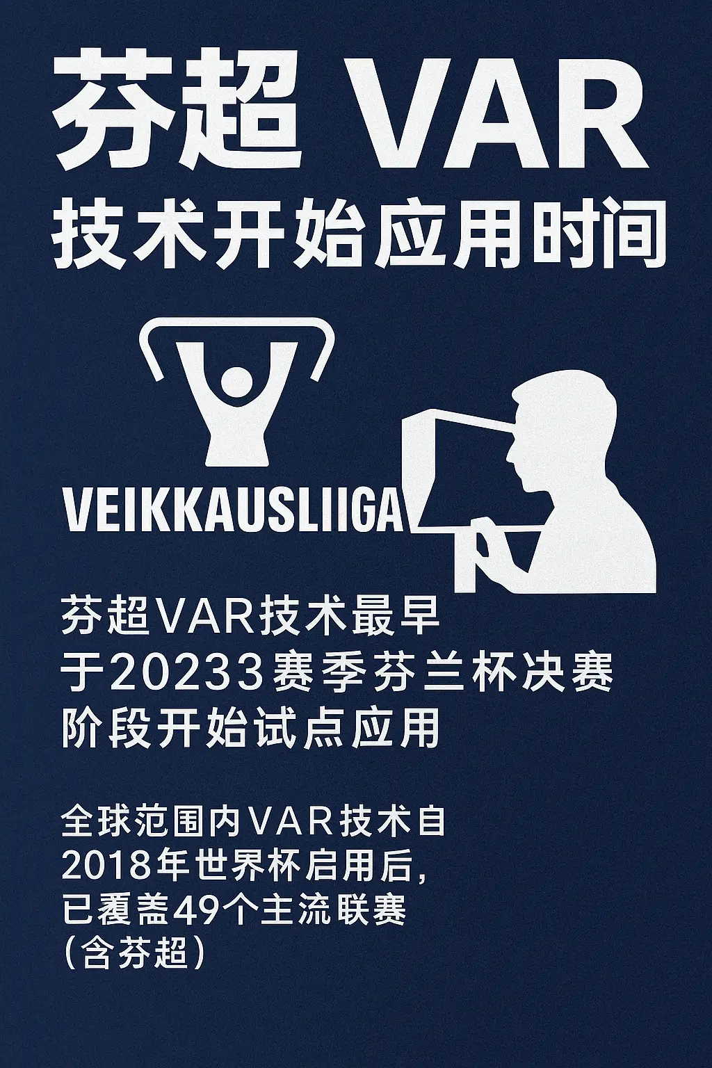 芬超VAR技术是什么时候开始应用的？VAR首次亮相时间及背景解析⚽?