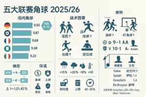 欧洲五大联赛角球数据完全指南：2025-26赛季深度分析