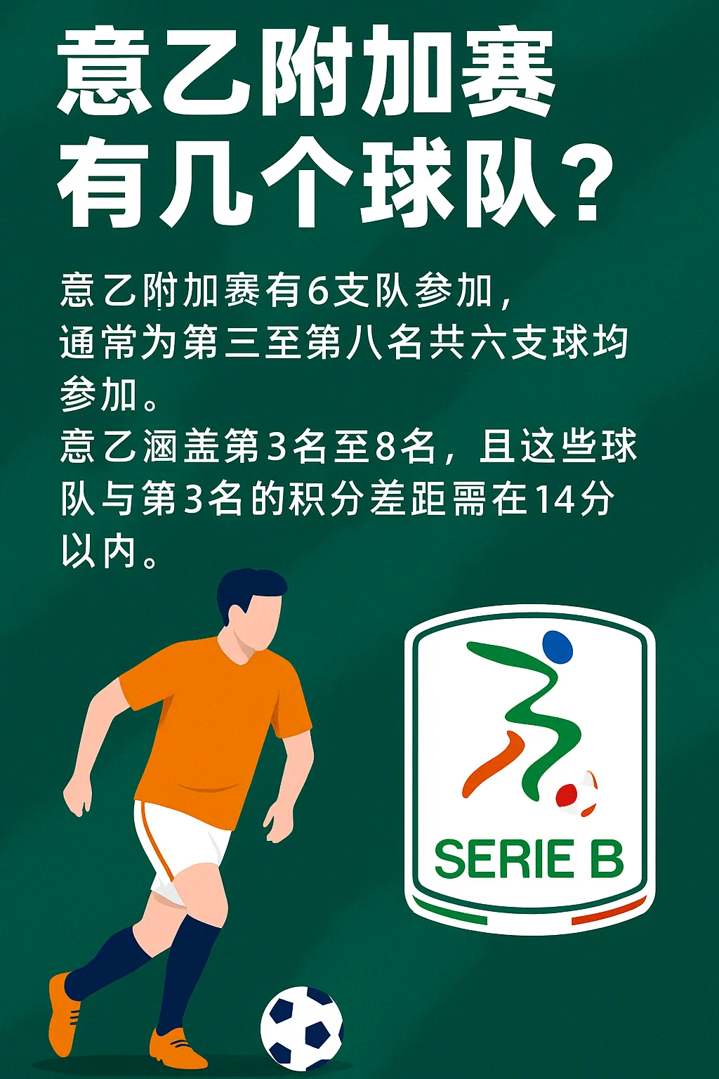 意乙附加赛有几个球队？详解意大利次级联赛升级机制