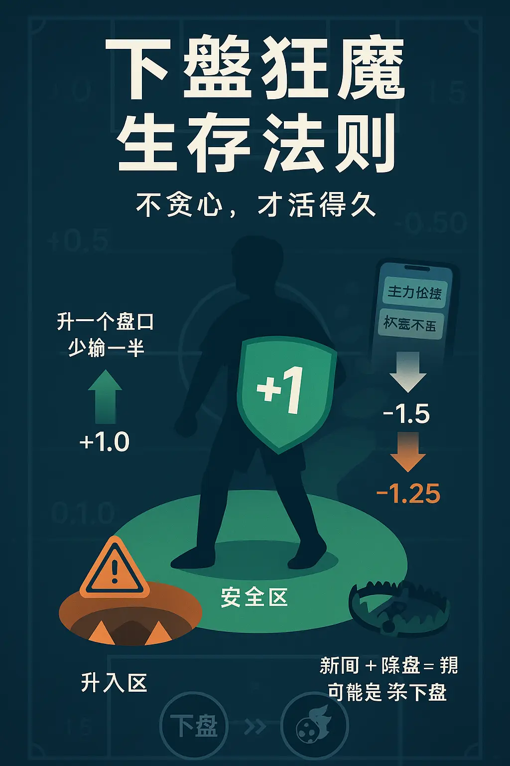 下盘狂魔的进化指南：怎样在亚洲让球盘里活下去