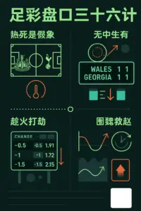 足彩盘口三十六计：热死是假象、无中生有、趁火打劫、围魏救赵｜实战案例+拆盘流程