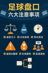 足球赔率与盘口分析技巧：六点注意事项与实战案例