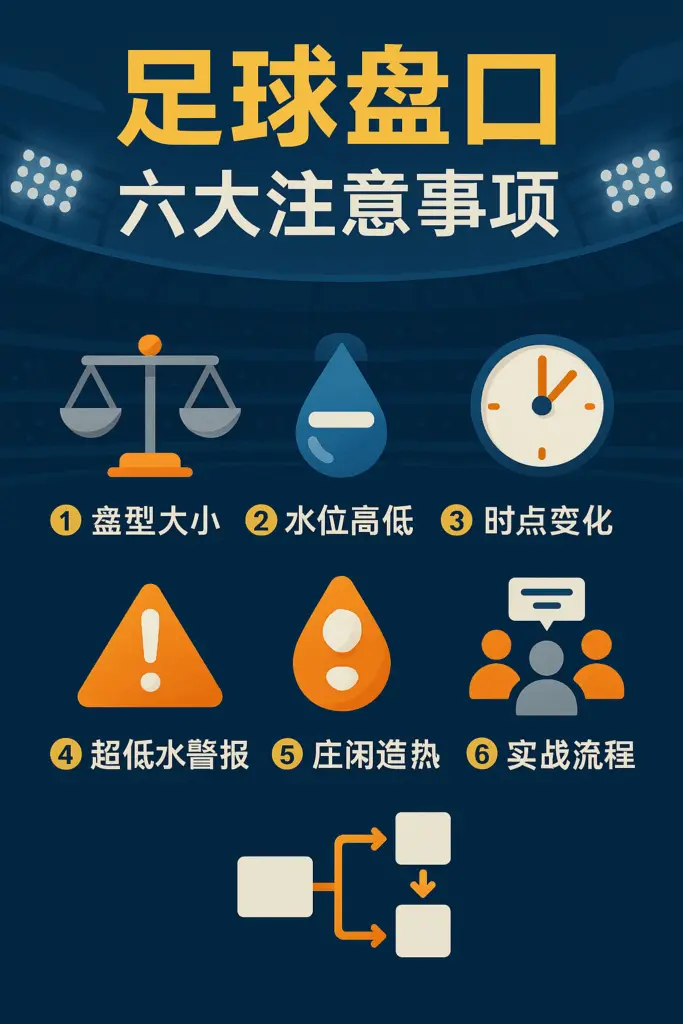 足球赔率与盘口分析技巧：六点注意事项与实战案例