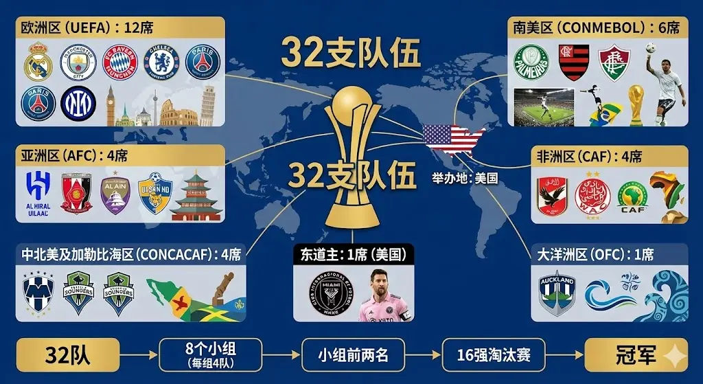 2025世俱杯有多少支队伍参加