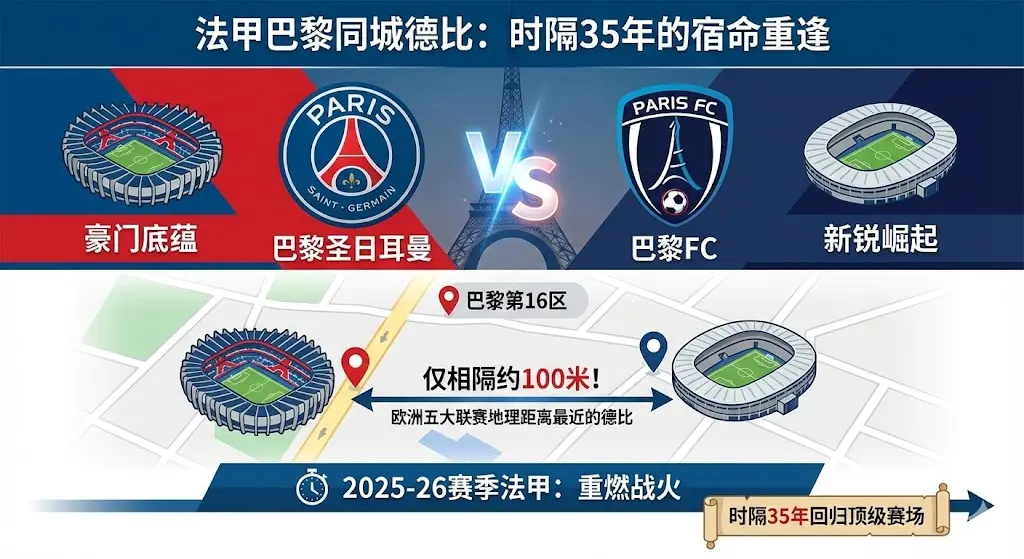 法甲巴黎德比是哪支球队