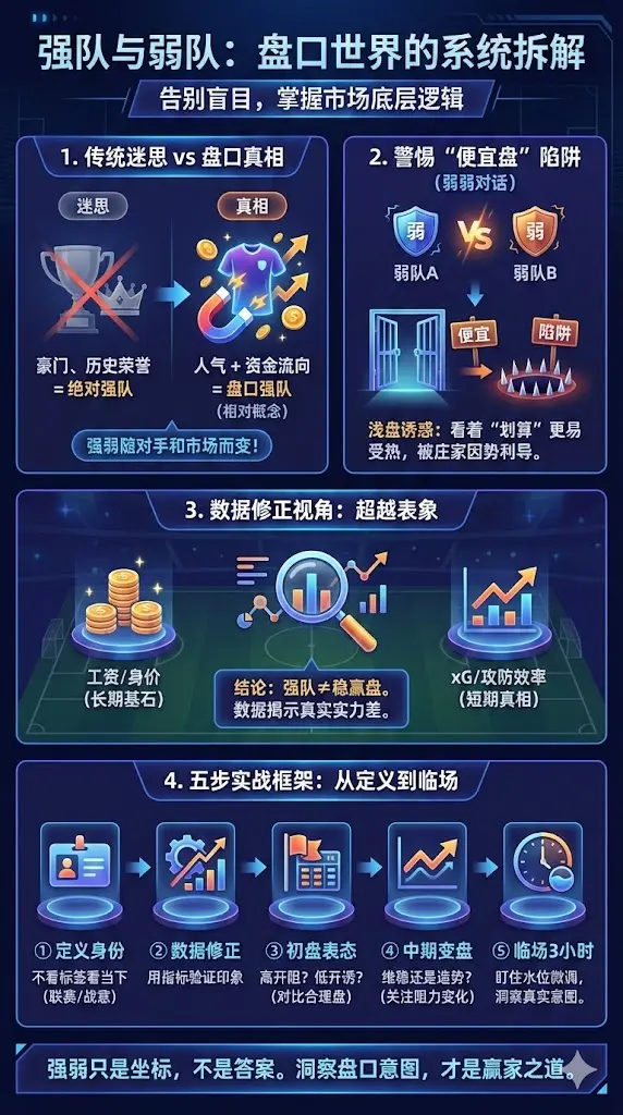 强队与弱队到底怎么划分？从盘口、人气到数据的系统拆解