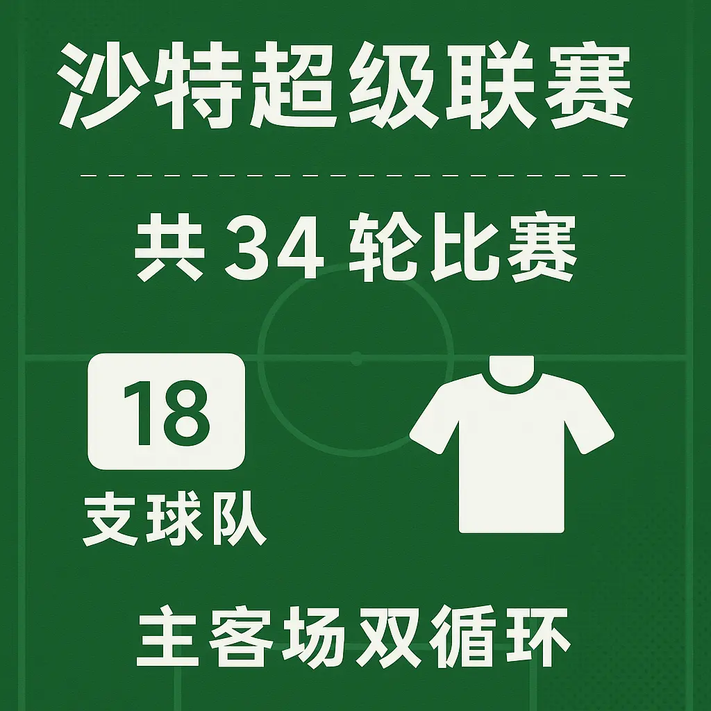 沙特超级联赛多少轮比赛？沙特联赛制与轮次完整解析