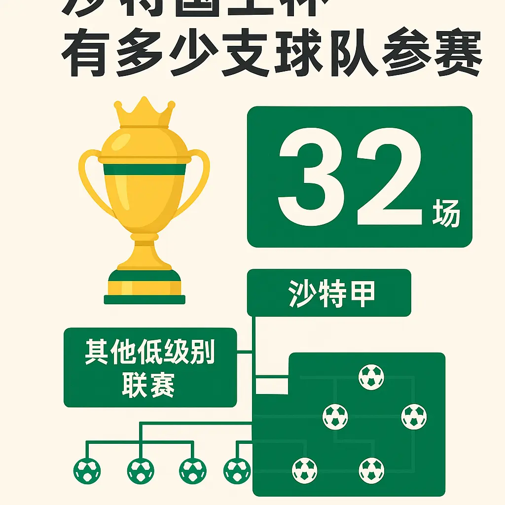 沙特国王杯有多少支球队参赛？32 支球队参赛机制与分级构成解析