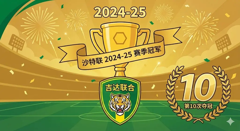 沙特联2024-25赛季冠军揭晓