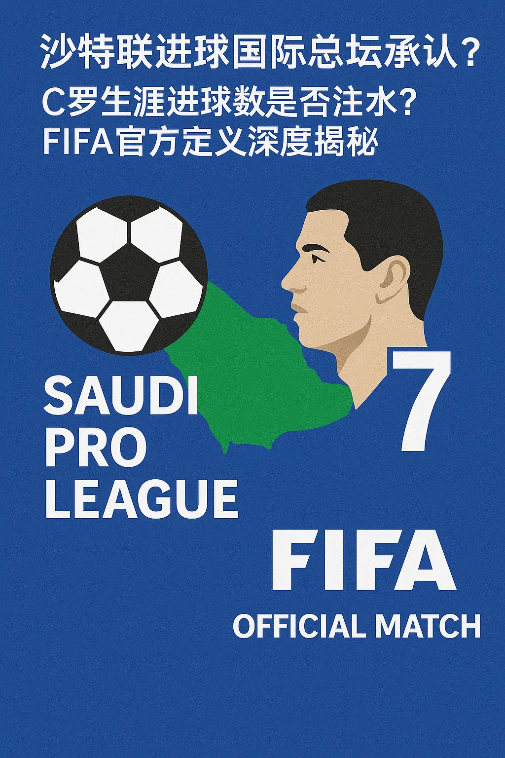 沙特联进球国际总坛承认吗？C罗生涯进球数是否注水？FIFA官方定义深度揭秘