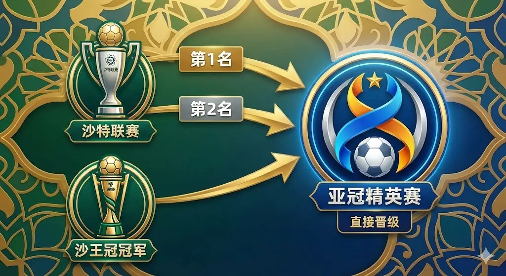 沙特联赛前几名能进亚冠？最新亚冠精英赛名额规则权威解读