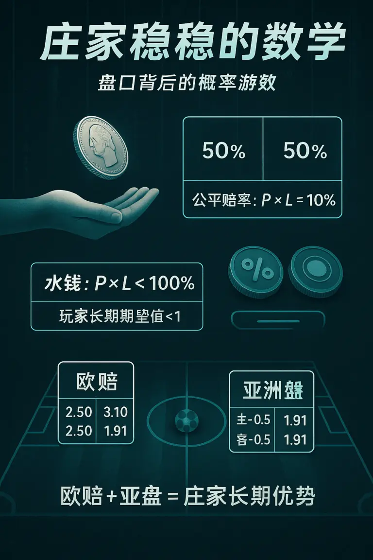 足彩庄家盘口获利原理：从数学到现实的完整拆解