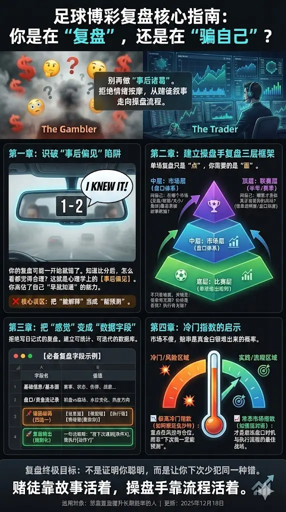 足球博彩复盘到底有没有用？别再用"事后诸葛"骗自己了
