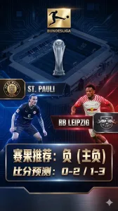 德甲前瞻 圣保利VS莱比锡红牛