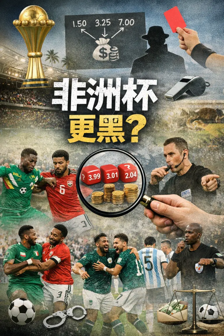 非洲杯真的”黑幕丛生”？用赔率结构+真实比赛复盘，教你看懂什么是操纵、什么是正常波动