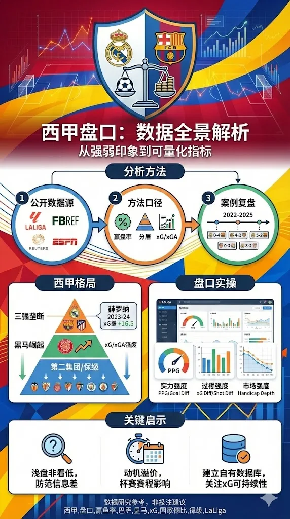 西甲盘口数据全景解析：赢盘率、强弱分层、主客场差异与真实案例复盘