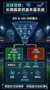 足彩投注技巧-用基本面分析加数据模型识别冷门含世界杯欧洲杯欧冠英超中超真实案例结构化实操清单