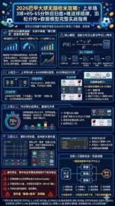 2026巴甲大球无脑收米攻略：上半场3球+65分钟后扫盘+晚进球规律，泊松分布+数据模型完整实战指南