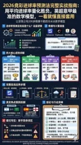 2026竞彩进球率预测法完整实战指南：用平均进球率量化胜负，英超意甲最准的数学模型，一看就懂直接套用