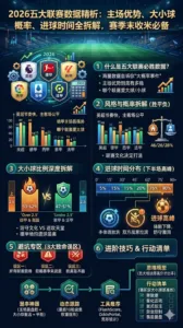 2026五大联赛必胜数据精析：主场优势、大小球概率、进球时间全拆解，赛季末杀庄必备