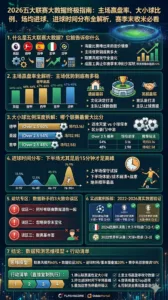 2026五大联赛大数据终极指南：主场赢盘率、大小球比例、场均进球、进球时间分布全解析，赛季末收米必看