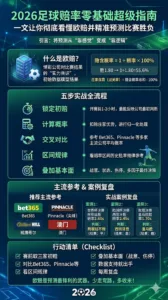 2026足球赔率零基础超级指南：一文让你彻底看懂欧赔并精准预测比赛胜负